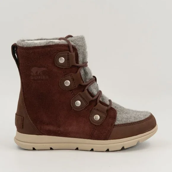 Sorel Women's Explorer Joan 'Redwood / Sequoia' NL3423-628 size 6 - Picture 2 of 10